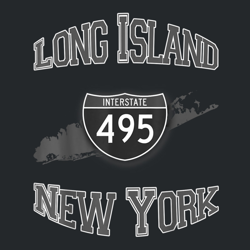 Long Island New York Interstate 495 T Shirt Crewneck Sweatshirt by KaseeDheera | Artistshot