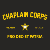 Us Army Chaplain Corps T Shirt Ladies Fitted T-shirt | Artistshot