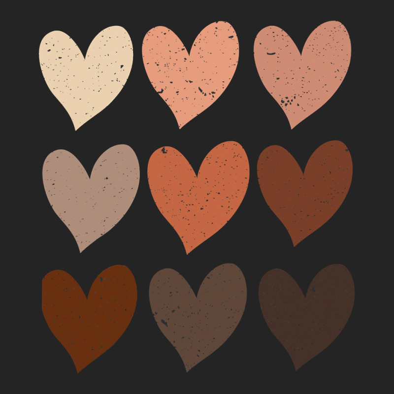 Diversity Hearts, Skin Tone Hearts 3/4 Sleeve Shirt | Artistshot