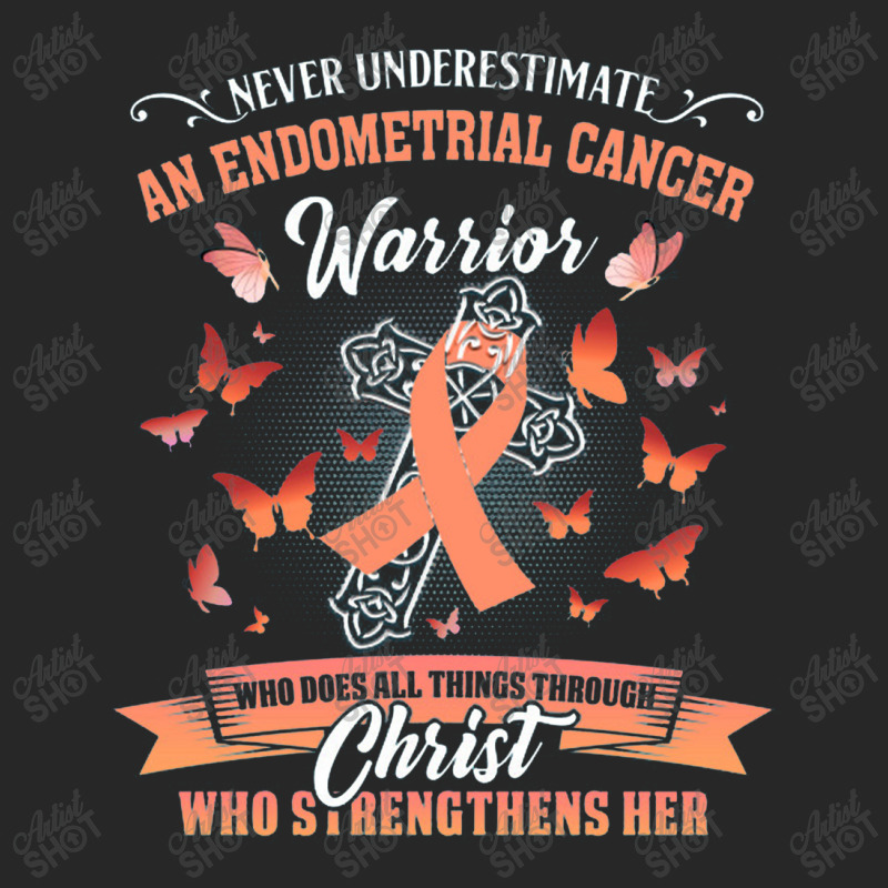 Never Underestimate Endometrial Cancer Awareness Fighter Christ Women's Pajamas Set by zaenalmaza | Artistshot