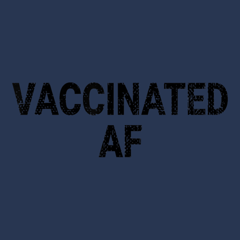 Vaccinated Af Pro Vaccine Funny Vaccination Health Vintage T Shirt Ladies Denim Jacket by texz | Artistshot