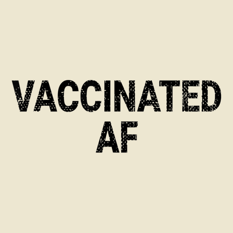 Vaccinated Af Pro Vaccine Funny Vaccination Health Vintage T Shirt Cropped Hoodie by texz | Artistshot