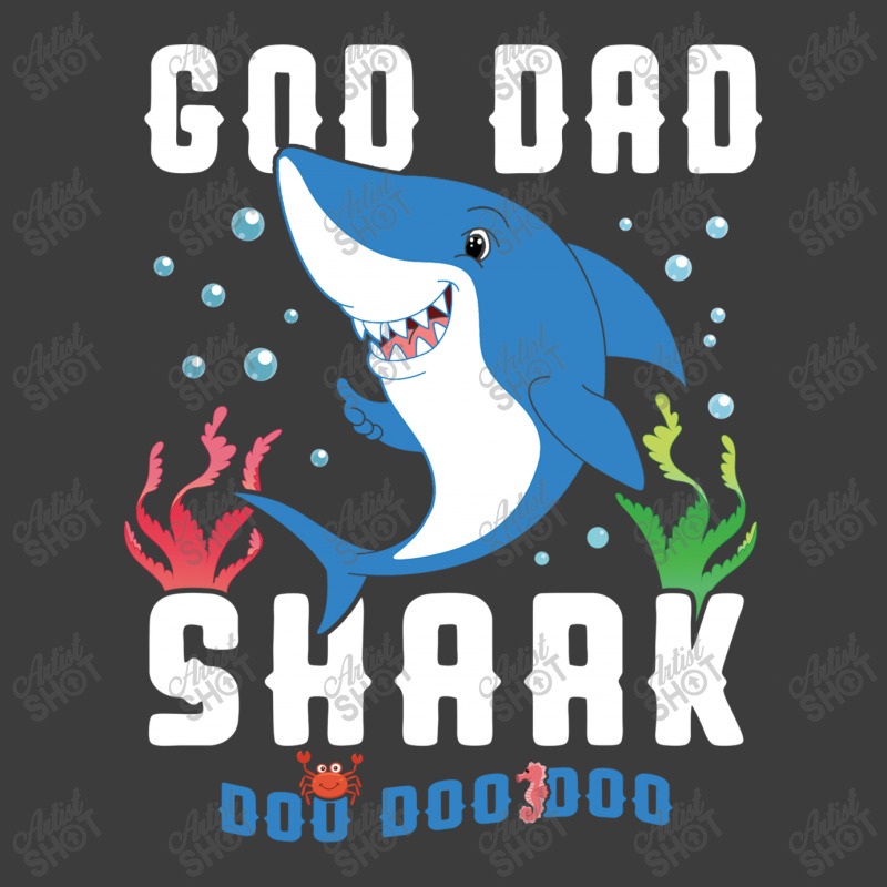 God Dad Shark Family Matching Men's Polo Shirt | Artistshot