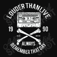 Louder Than Live Tape Cassette Crop Top | Artistshot