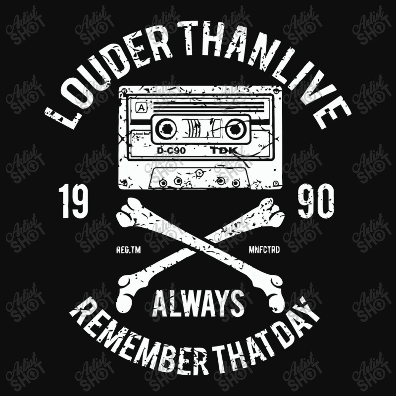 Louder Than Live Tape Cassette Crop Top by bungamekkar | Artistshot