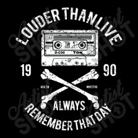 Louder Than Live Tape Cassette Legging | Artistshot