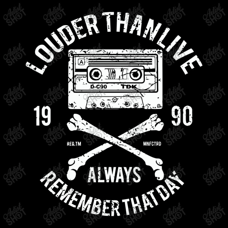 Louder Than Live Tape Cassette Legging by bungamekkar | Artistshot