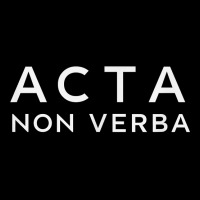 Inspirational Latin Quote Tee Acta Non Verba Phrase T Shirt Adjustable Cap | Artistshot