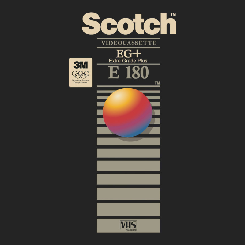 Vhs Scotch E 3/4 Sleeve Shirt | Artistshot