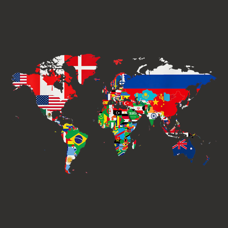 International World Flags T Shirt Flags World Map For Kids T Shirt Champion Hoodie | Artistshot