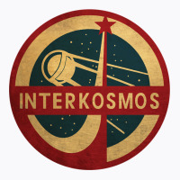 Vintage Interkosmos Space Program Sputnik Satellite T-shirt | Artistshot