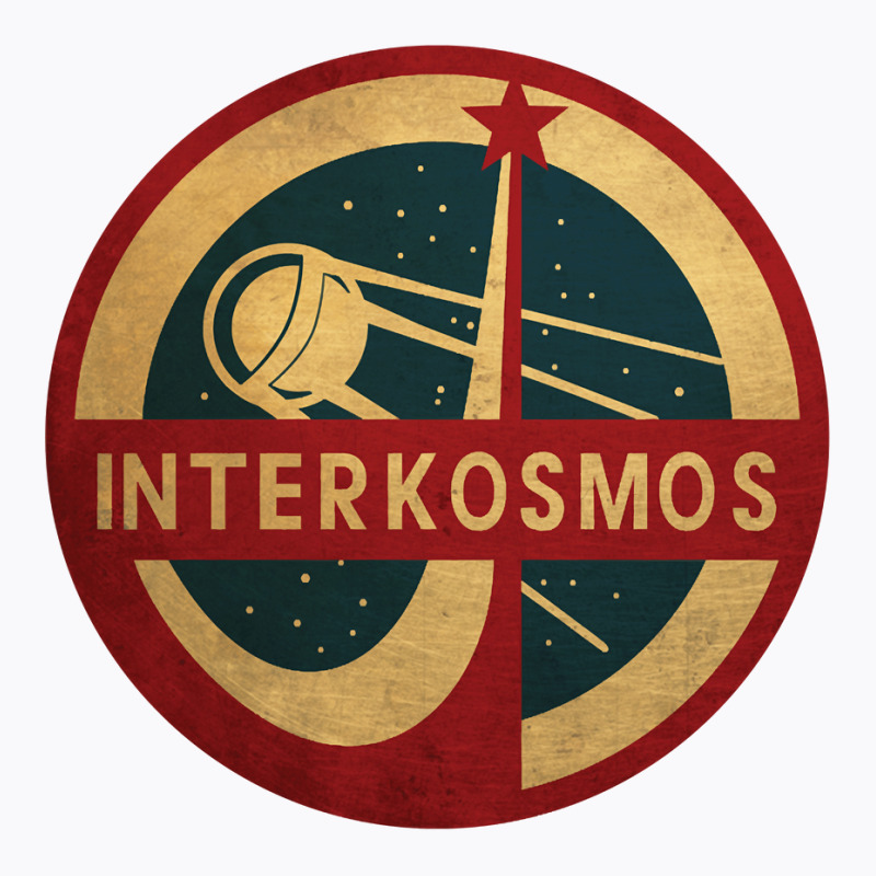 Vintage Interkosmos Space Program Sputnik Satellite T-shirt | Artistshot