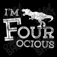 4th Birthday 4 Year Old Boy Four-ocious Dinosaur Gift Party Gifts Men Pocket T-shirt | Artistshot