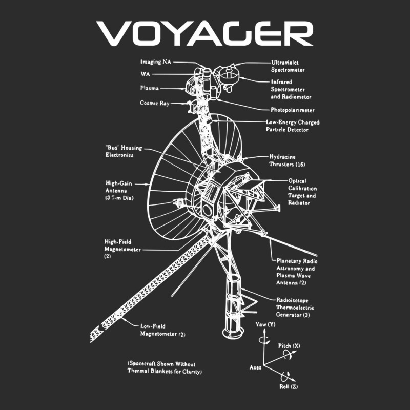 Voyager Program White Ink Exclusive T-shirt | Artistshot