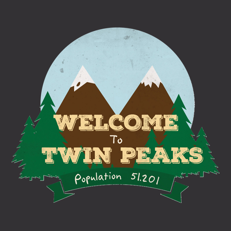 Welcome To Twin Peaks Vintage Hoodie And Short Set | Artistshot