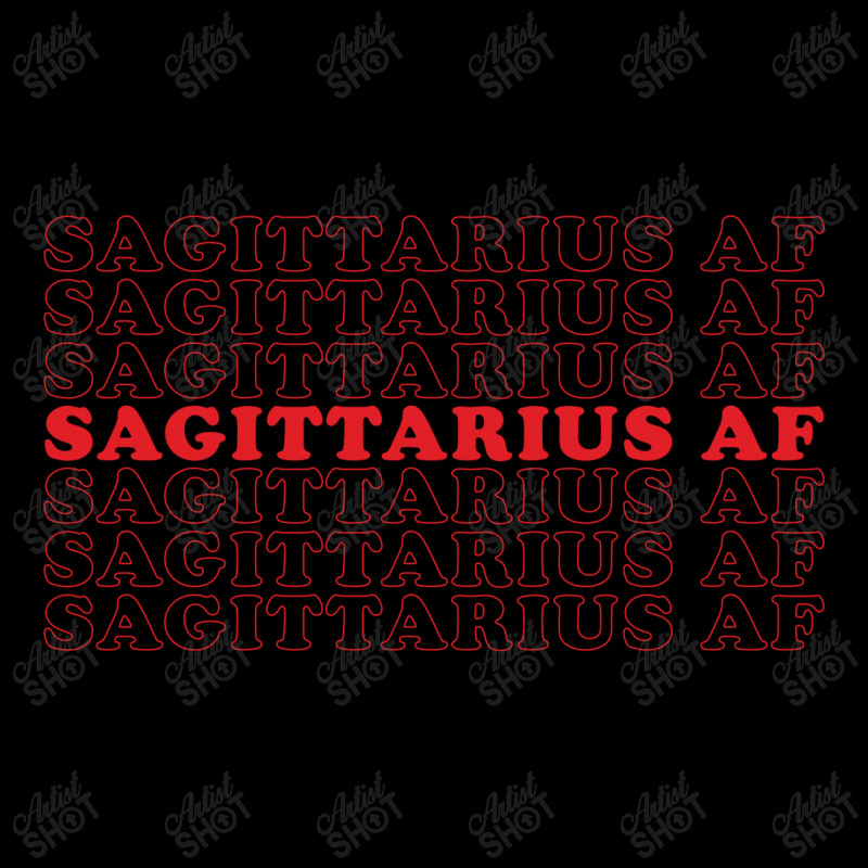 Sagittarius Af Cropped Hoodie by Artees Artwork | Artistshot