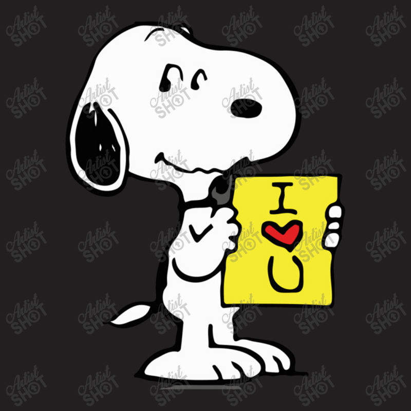 Peanuts I Love You T-shirt | Artistshot