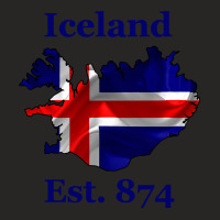 Iceland Flag Est. 874   Nordic Viking Pride Pullover Hoodie Ladies Fitted T-shirt | Artistshot