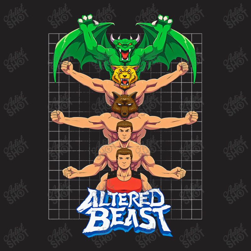 Enjoystick Altered Beast Classic Classic Basic Novelty Cotton Printed T-Shirt by Jeffrey_Insalaco | Artistshot