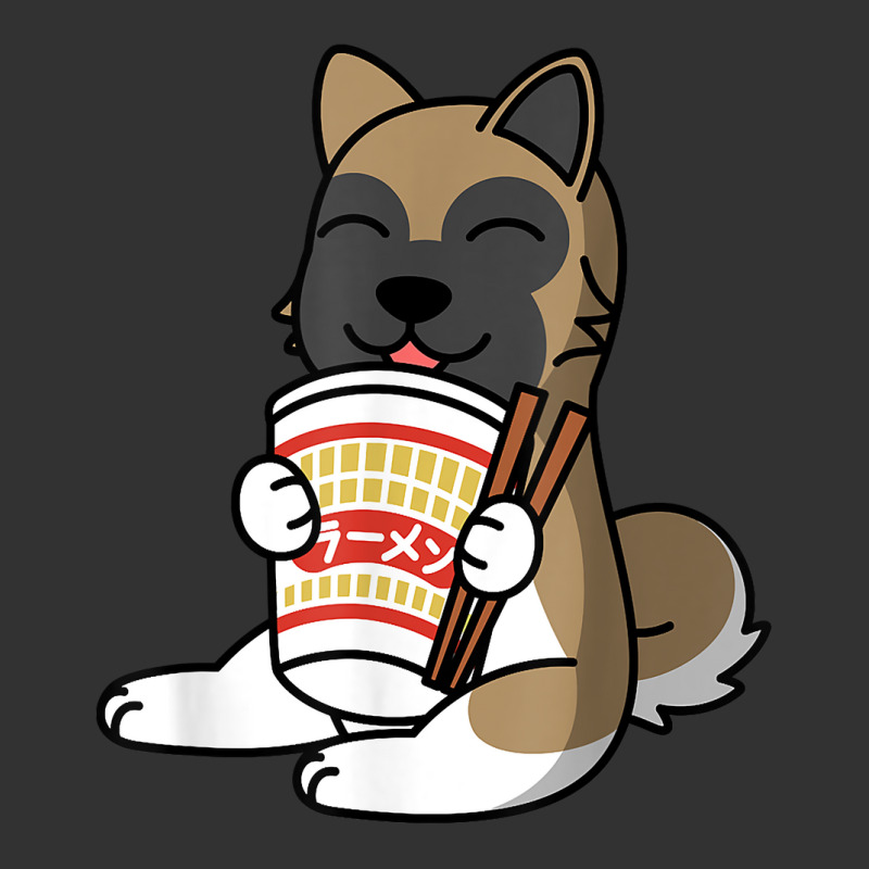 Akita Eating Instant Ramen Noodles Dog T Shirt Baby Bodysuit by roopeedwrich76 | Artistshot