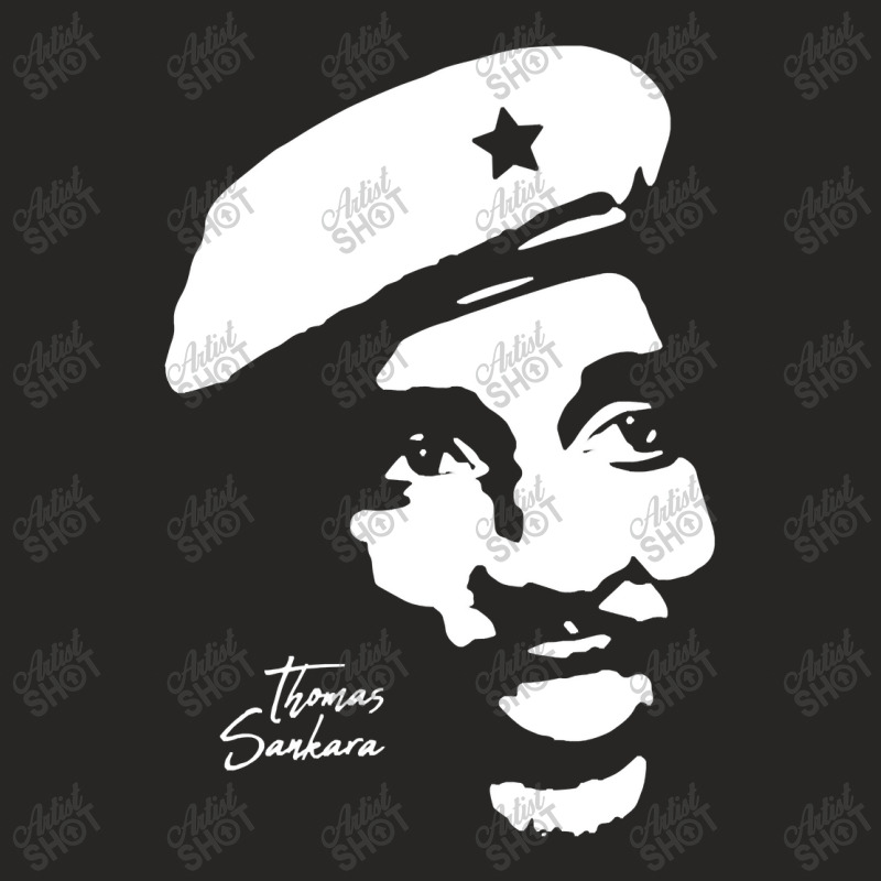 Character Animated Thomas Sankara Funny Gifts Boys Girls Ladies Fitted T-Shirt by Artist-Heliodoro | Artistshot