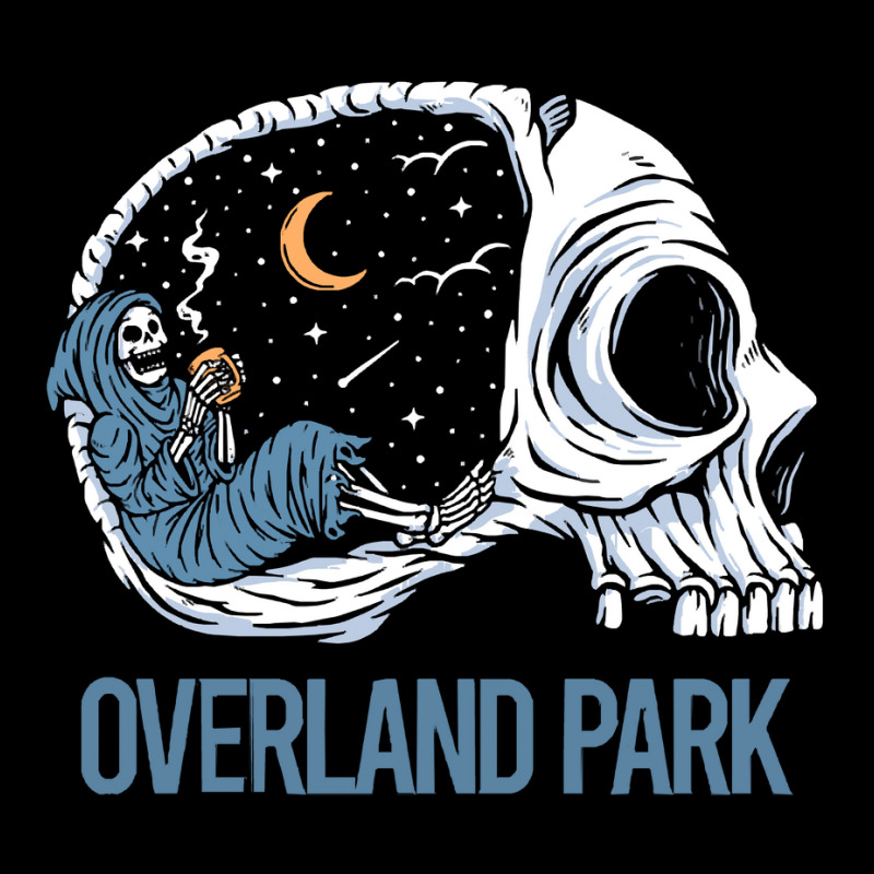 Overland Park T  Shirt Chilling Skeleton Overland Park T  Shirt Baby Tee by strategicwastes | Artistshot