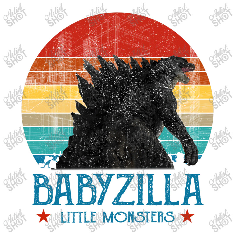 Personalised Matching Daddy And Me, Dadzilla Father Of The Monsters, F Stainless Steel Water Bottle | Artistshot