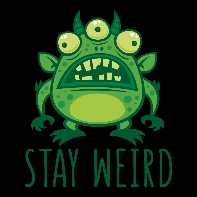 Stay Weird Alien Monster Youth Zipper Hoodie | Artistshot