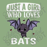 Just A Girl Who Loves Bats Cute Bat Costume Portrait Canvas Print | Artistshot