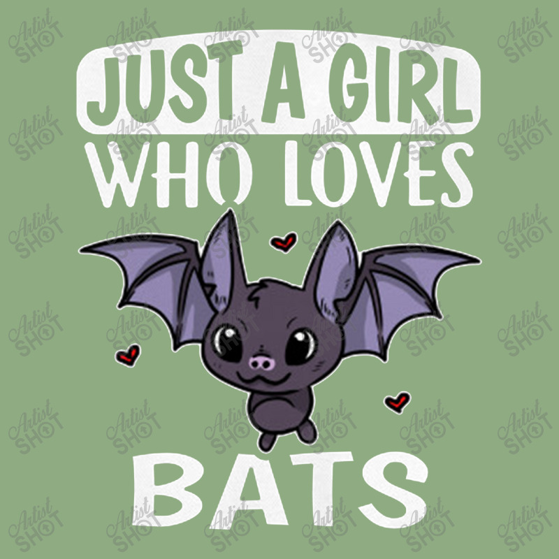 Just A Girl Who Loves Bats Cute Bat Costume Portrait Canvas Print | Artistshot