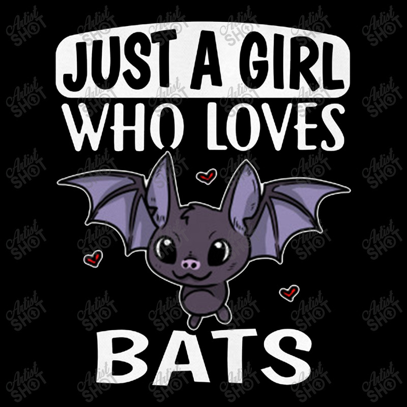 Just A Girl Who Loves Bats Cute Bat Costume Men's Long Sleeve Pajama Set | Artistshot