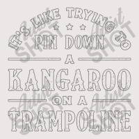 Kangaroo On A Trampoline Gymnast Trampolining Pocket T-shirt | Artistshot