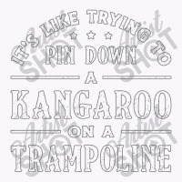 Kangaroo On A Trampoline Gymnast Trampolining Tank Top | Artistshot