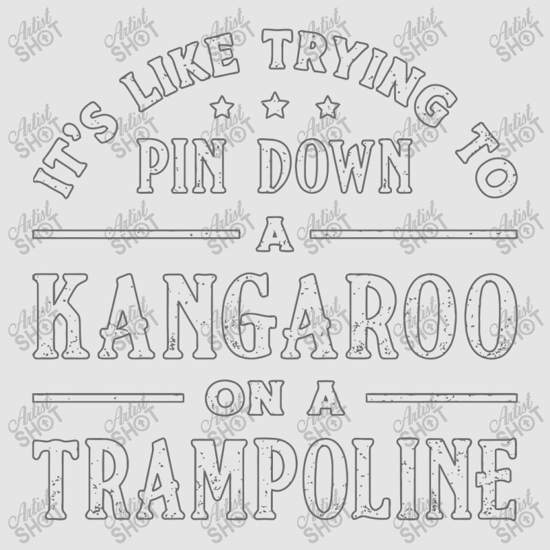 Kangaroo On A Trampoline Gymnast Trampolining Exclusive T-shirt | Artistshot