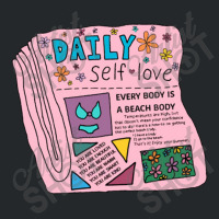 Daily Self Love Newspaper Crewneck Sweatshirt | Artistshot