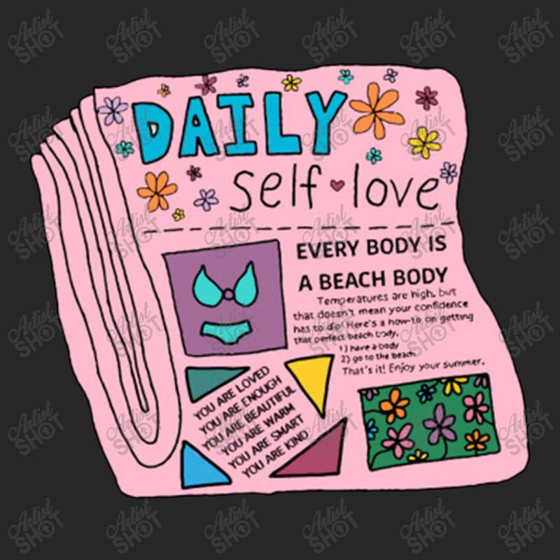 Daily Self Love Newspaper Men's T-shirt Pajama Set | Artistshot