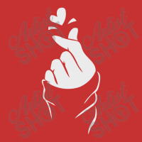 Korean Finger Heart   Love V-neck Tee | Artistshot