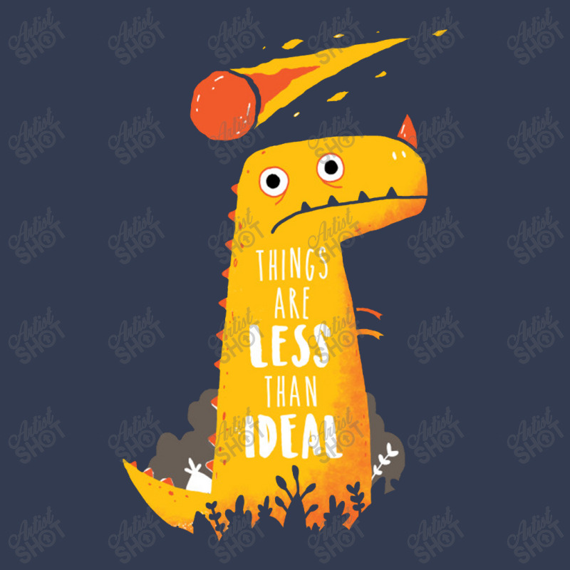 Less Than Ideal   Dinosaur V-neck Tee | Artistshot