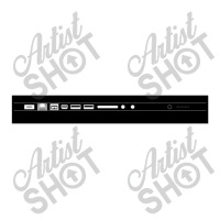 Mac Book Expansion Ports (white On Dark) 3/4 Sleeve Shirt | Artistshot