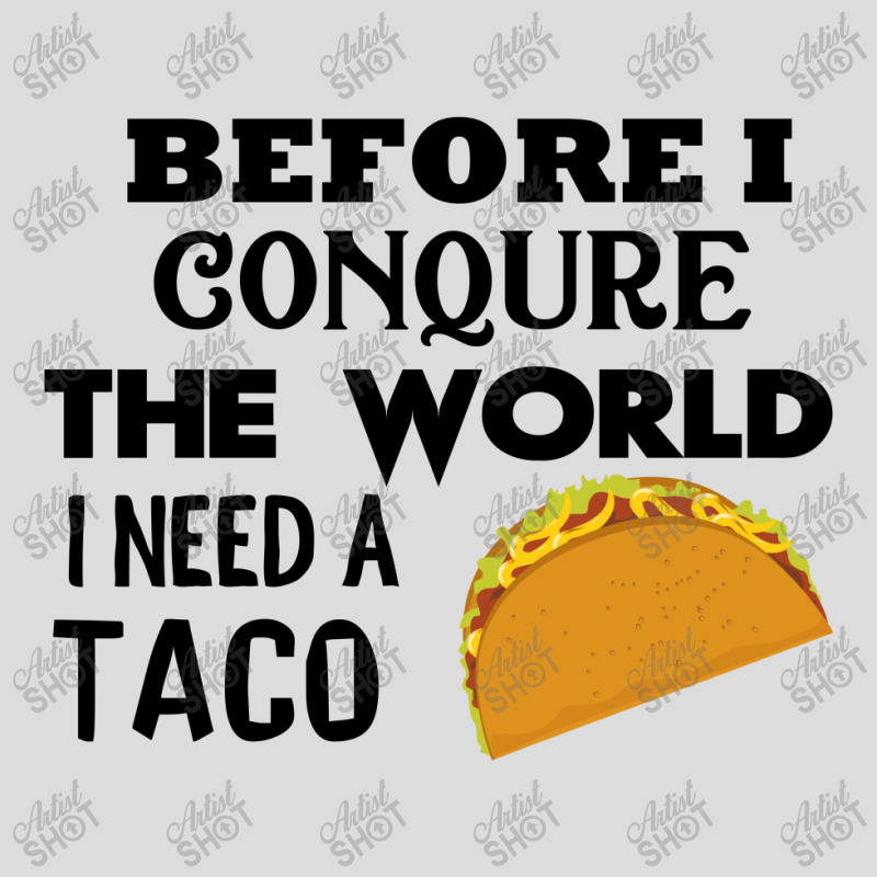 Before I Conquer The World I Need A Taco Men's Polo Shirt | Artistshot