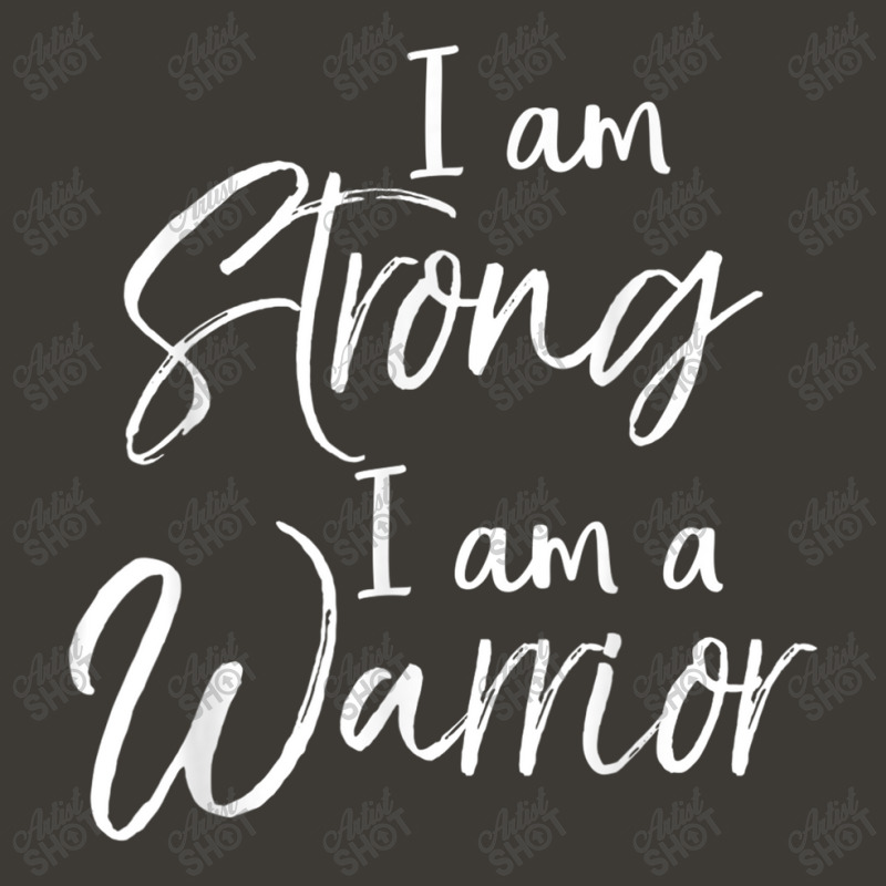 Cancer Treatment Gift Survivor I Am Strong I Am A Warrior Bucket Hat | Artistshot