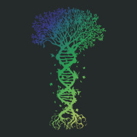 Dna Tree T  Shirt D N A Tree Of Life Genetics Colorful Biology Science Women's Triblend Scoop T-shirt | Artistshot