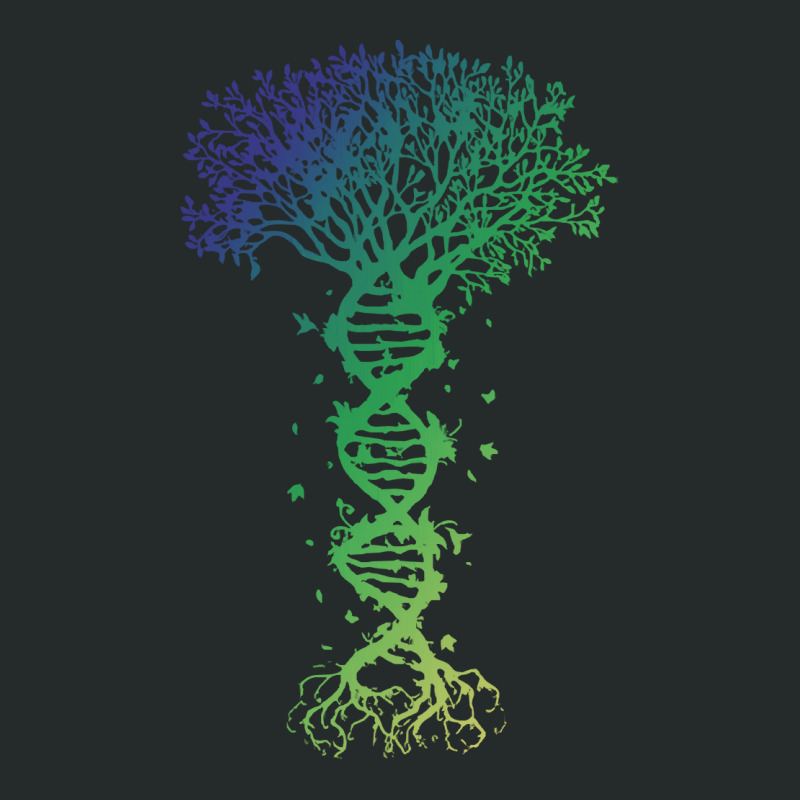 Dna Tree T  Shirt D N A Tree Of Life Genetics Colorful Biology Science Women's Triblend Scoop T-shirt by forgetfulexisting | Artistshot