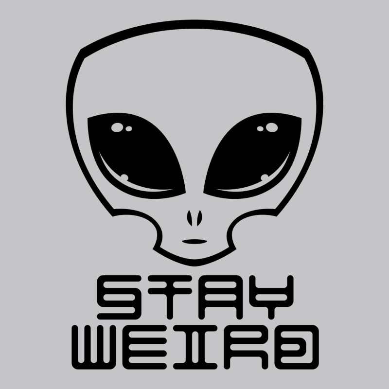 Stay Weird Alien Head Baby Bodysuit | Artistshot