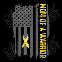 Childhood Cancer Usa Flag Mom Of A Warrior Childhood Cancer Long Sleeve Shirts | Artistshot