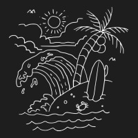 The Waves Are Calling (for Dark) Classic T-shirt | Artistshot