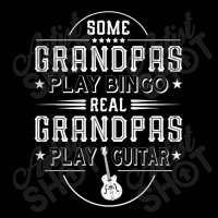 Funny Father's Day Gift   Real Grandpas Play Guitar T Shirt V-neck Tee | Artistshot