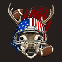 American Football Player Deer Patriotic Animal Deer Hunter Tank Top | Artistshot