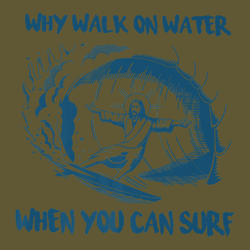 Why Walk On Water When You Can Surf Jesus Premium T Shirt Vintage Short | Artistshot