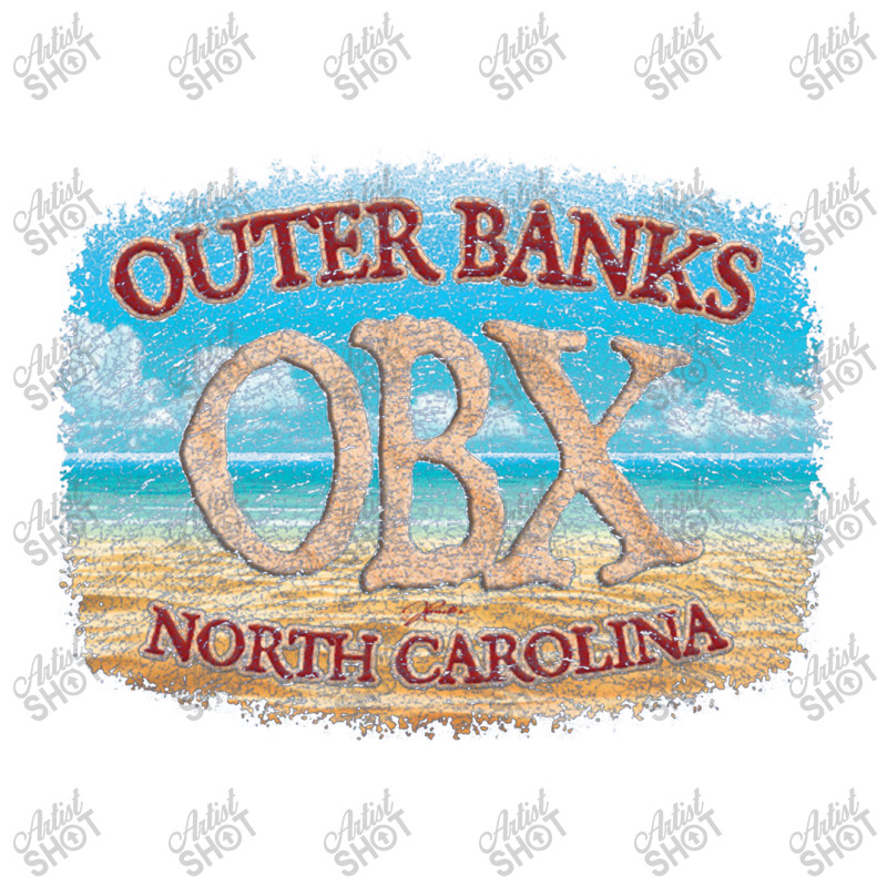 Outer Banks, North Carolina, With Beach Outer Banks V-Neck Tee by zaenalmaza | Artistshot